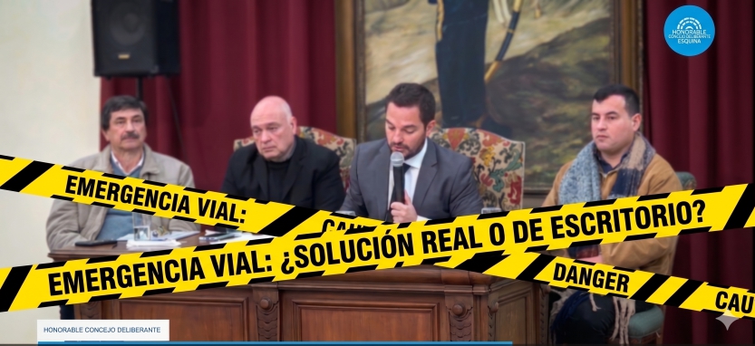 Balance de la Emergencia Vial en Esquina: Datos en los papeles, deudas en la calle y un debate sobre su verdadera justificación